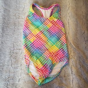 Speedo girls size 8 one piece swimsuit